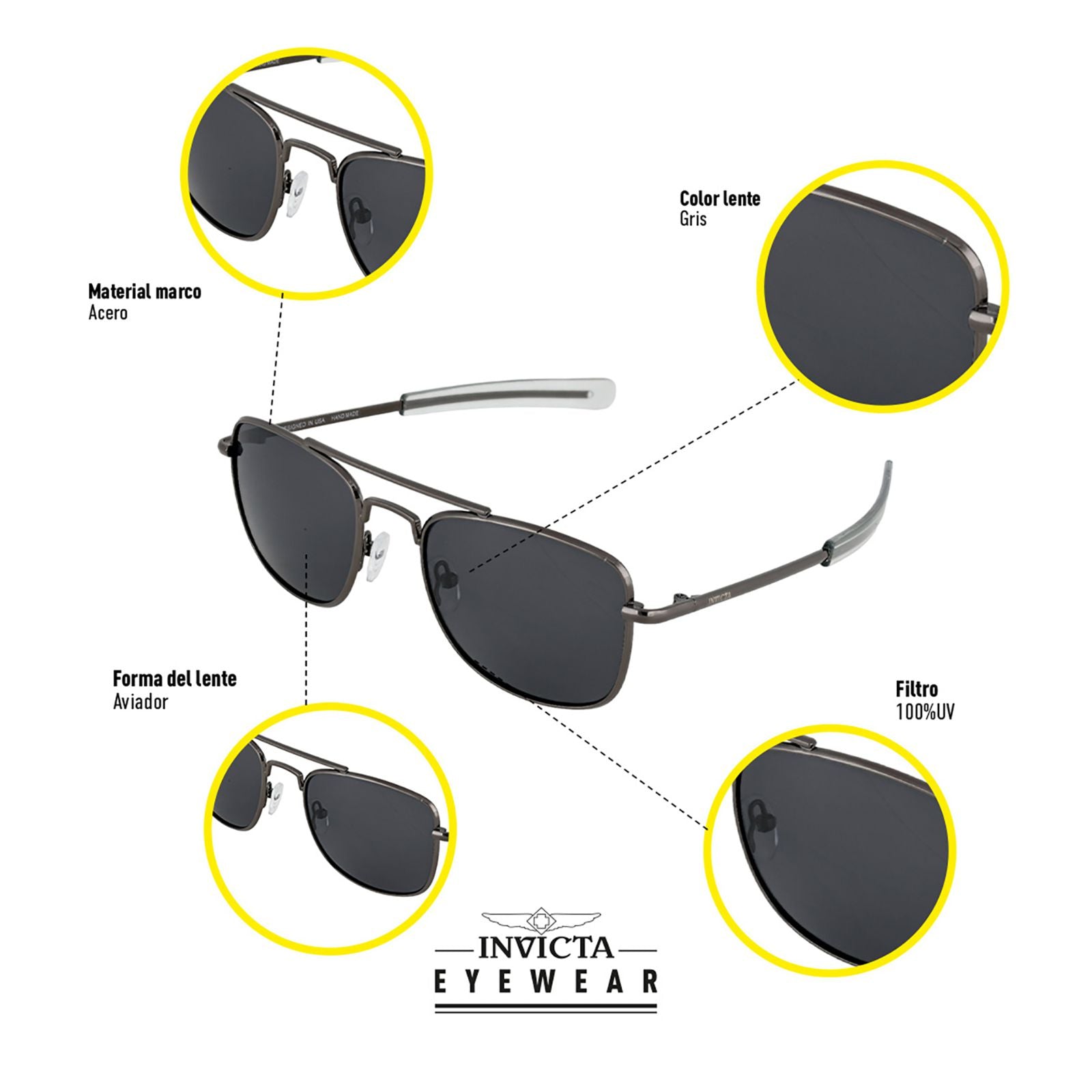 Gafas De Sol Invicta I39272-avi-01-p03 Unisex