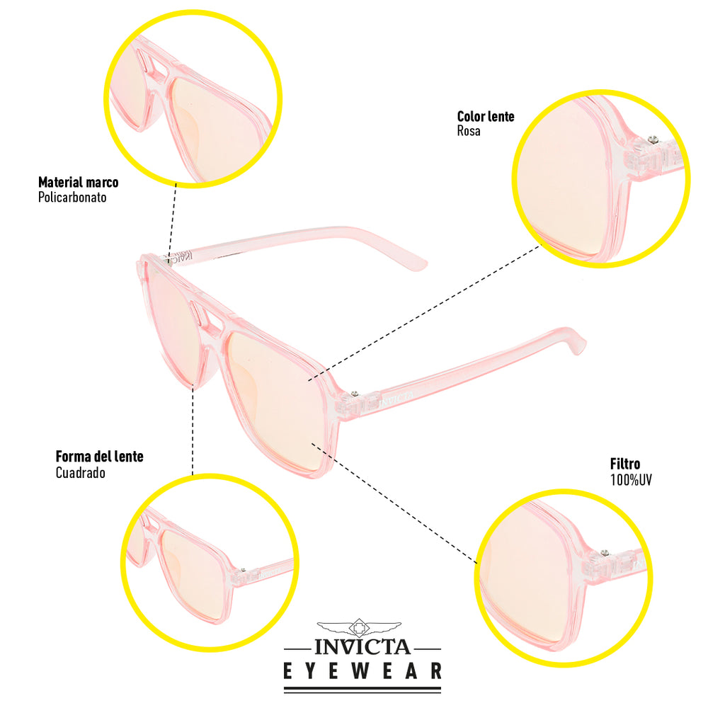 Gafas De Sol Invicta I16009-s1r-80-m80 Unisex