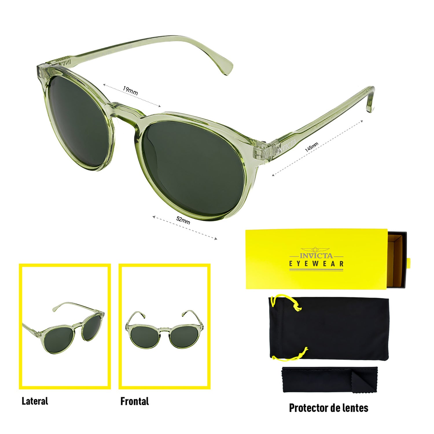 Gafas De Sol Invicta I44223-dna-t05-g15 Unisex