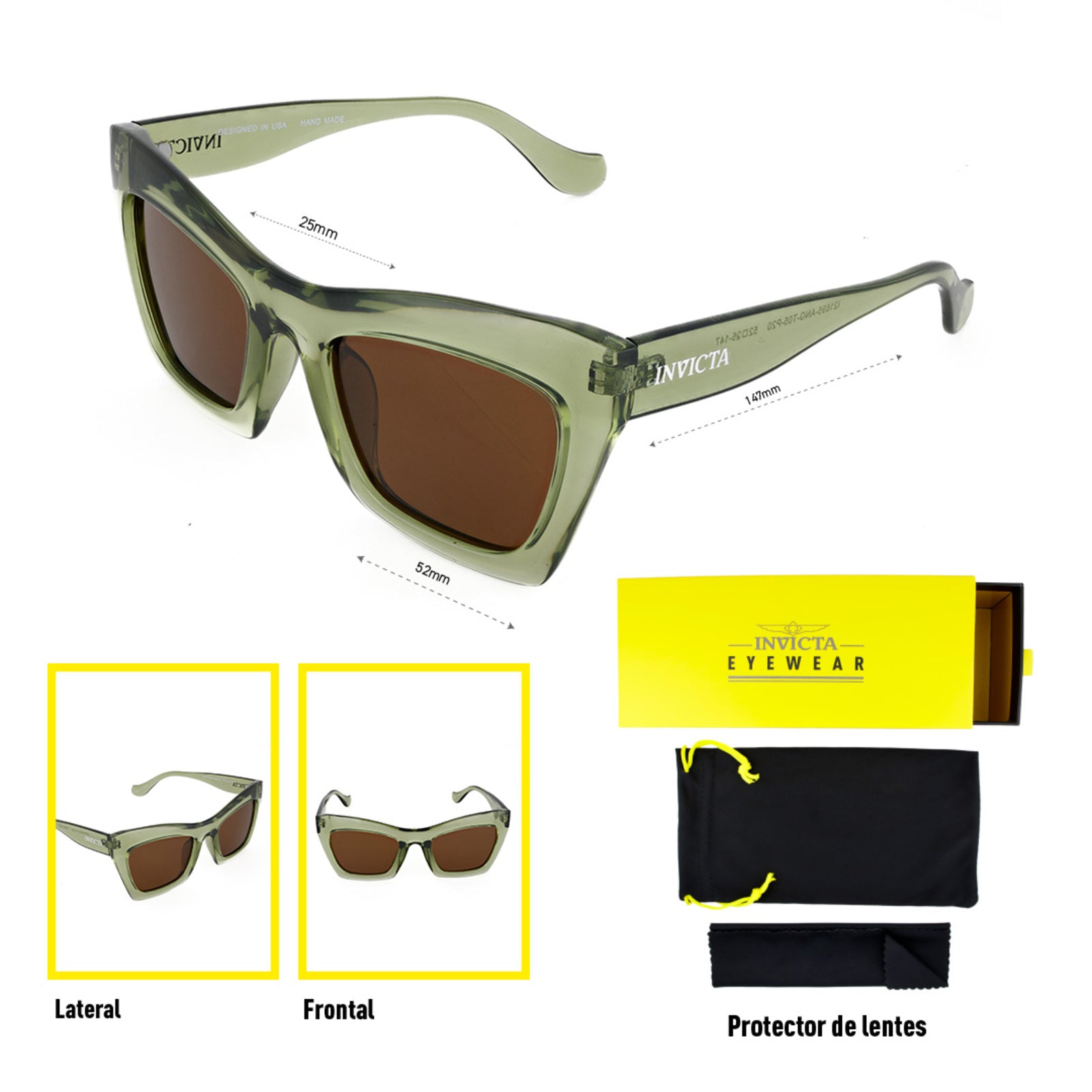 Gafas De Sol Invicta I21695-ang-t05-p20 Unisex