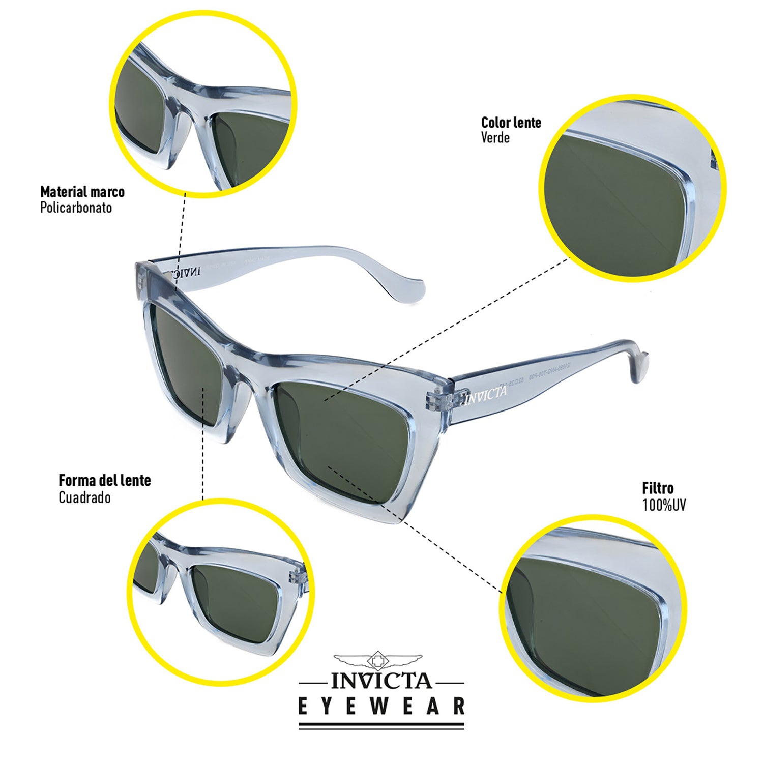 Gafas De Sol Invicta I21695-ang-t06-p05 Unisex