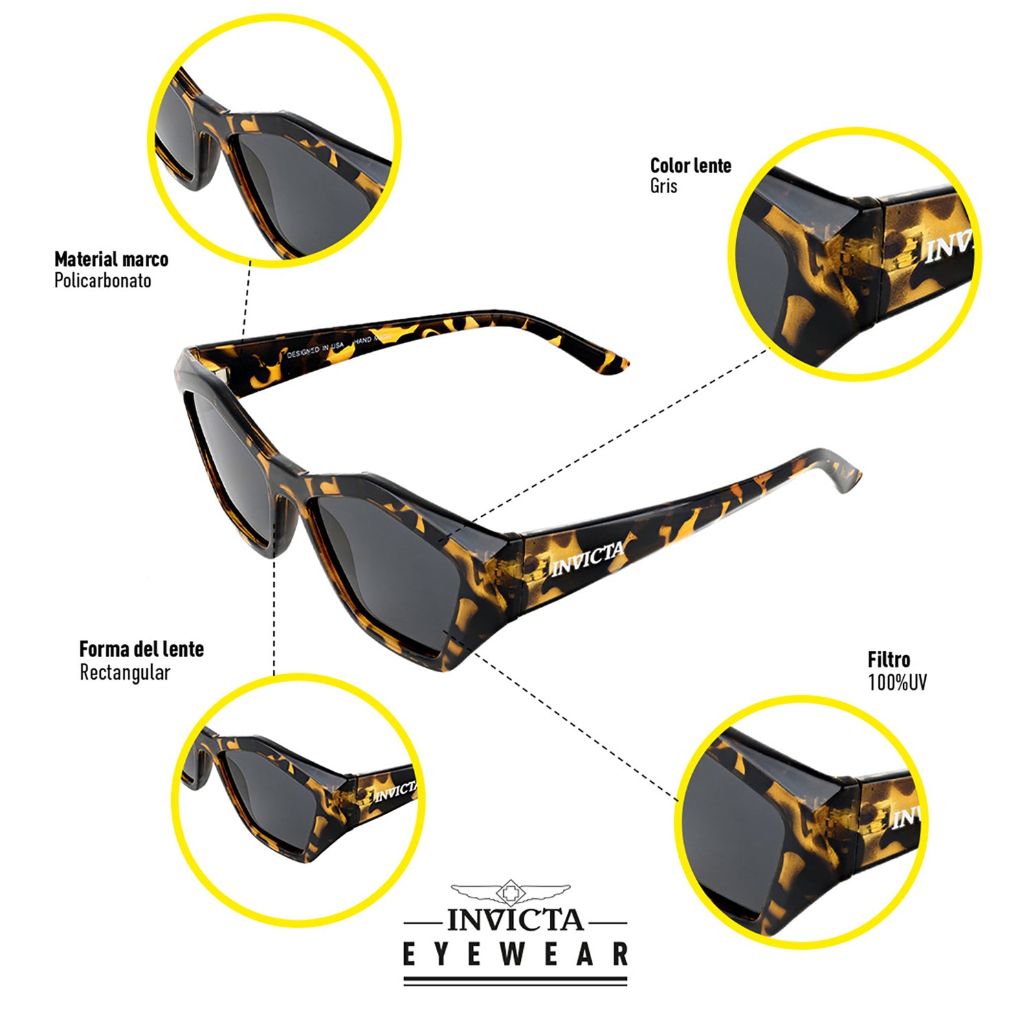 Gafas De Sol Invicta I31944-wil-40-p03 Unisex