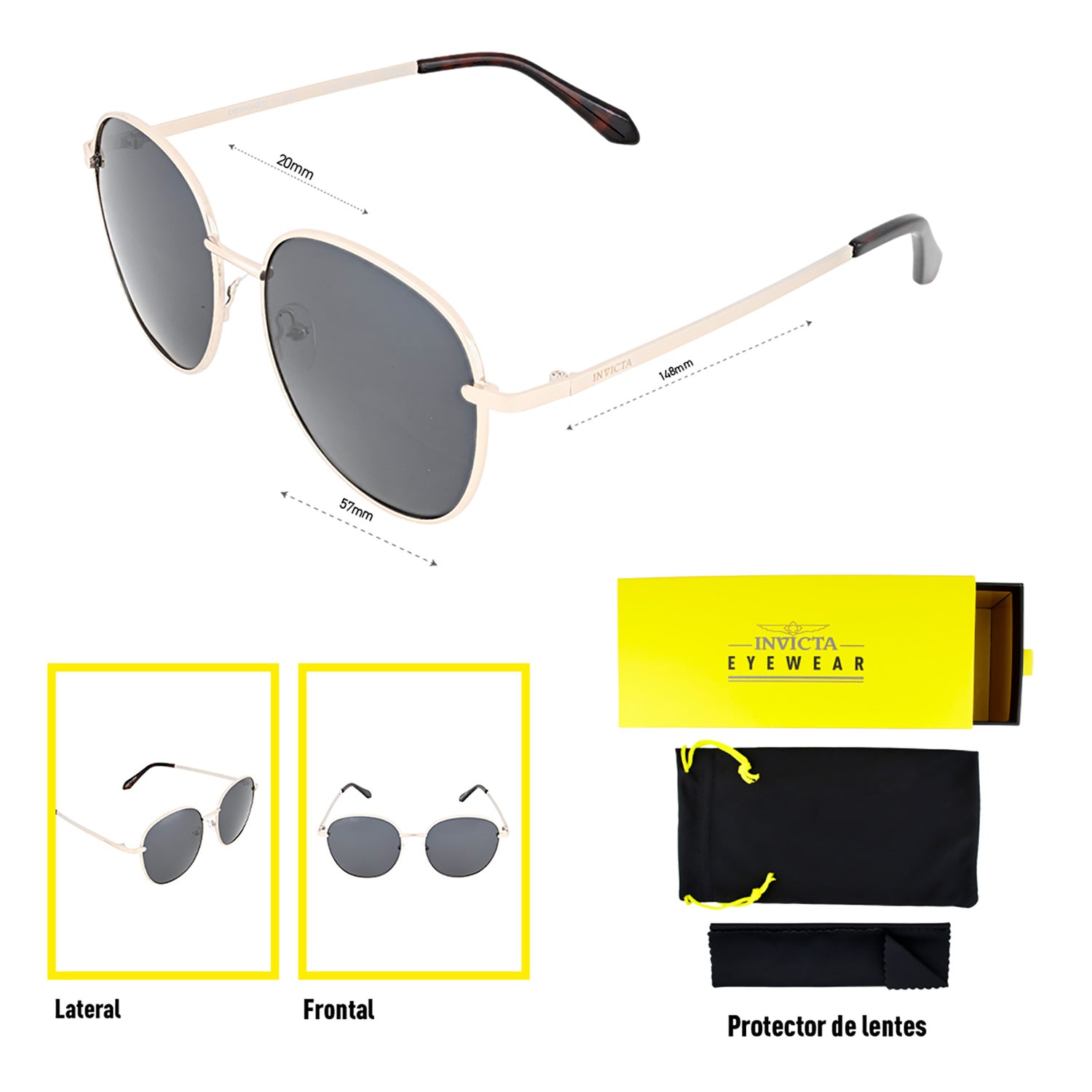 Gafas De Sol Invicta I40005-pro-09-g03 Unisex