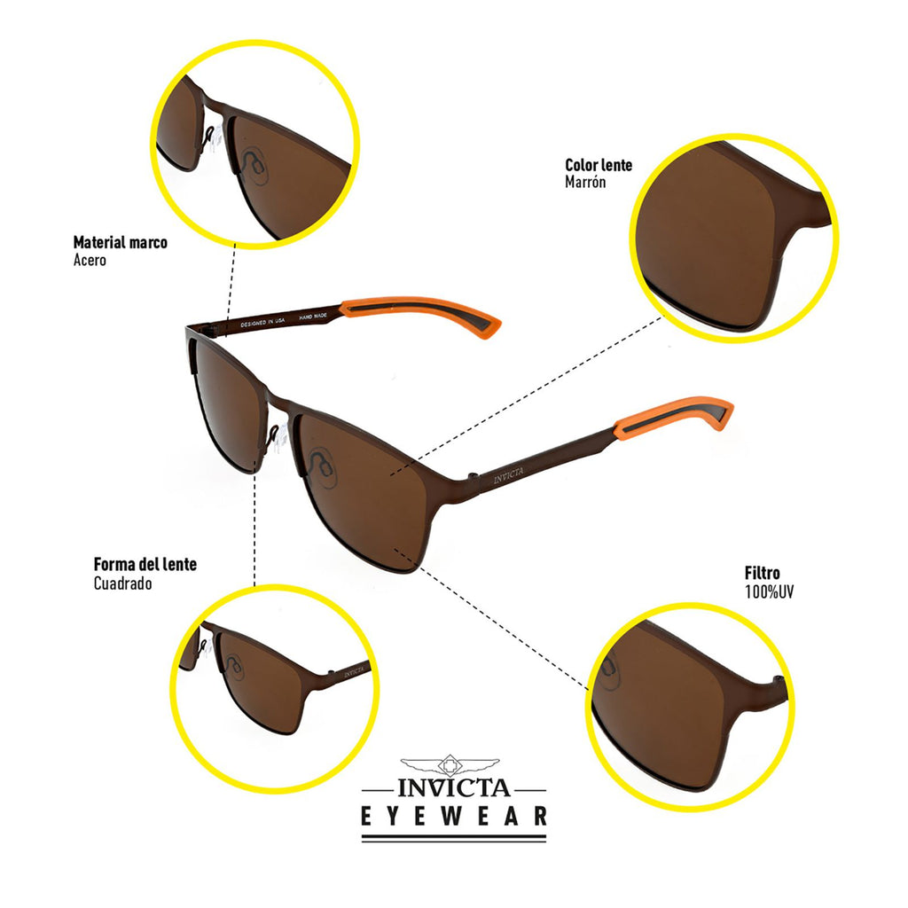 Invicta I22970-avi-02-p02 Unisex Sunglasses