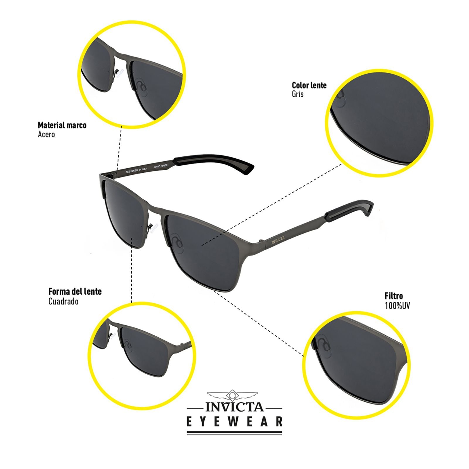 Gafas De Sol Invicta I22970-avi-03-p03 Unisex
