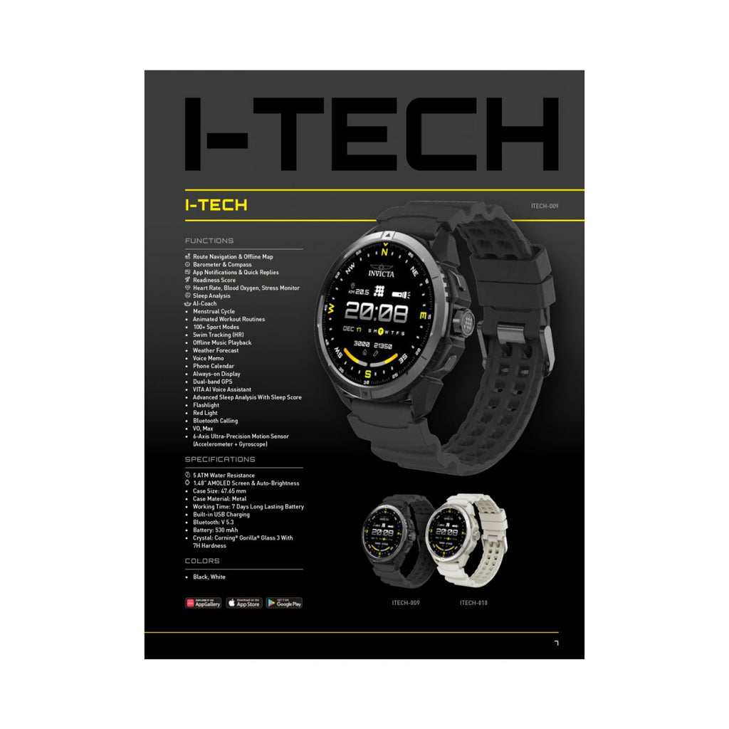 Reloj Invicta I-tech Itech 009
