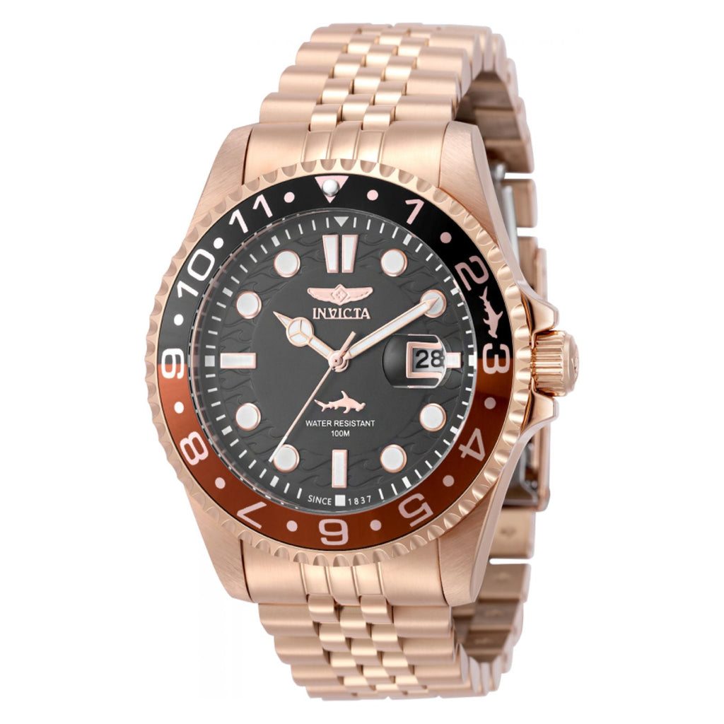 Reloj Invicta Pro Diver 50814 · Esfera Negra Bicolor Acero y Oro 43 mm
