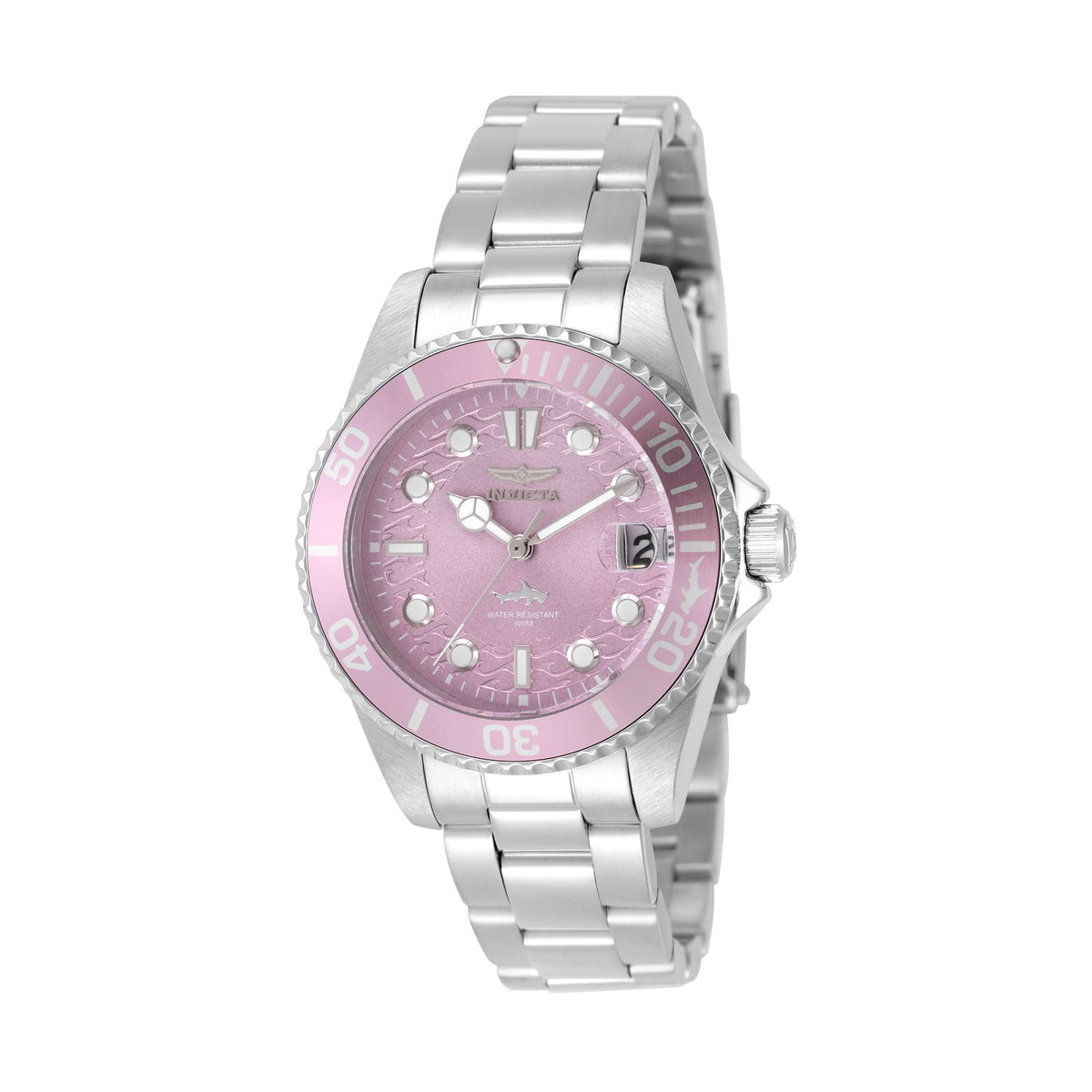 Relógio Invicta Pro Diver 50916 · Mostrador Rosa 34 mm Mulher