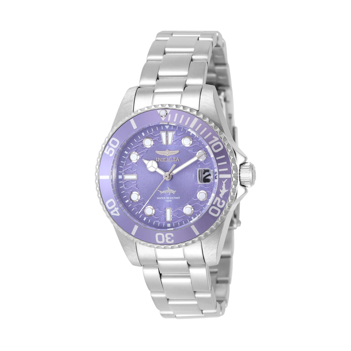 Relógio Invicta Pro Diver 50917 · Mostrador Lilás 34 mm Senhora