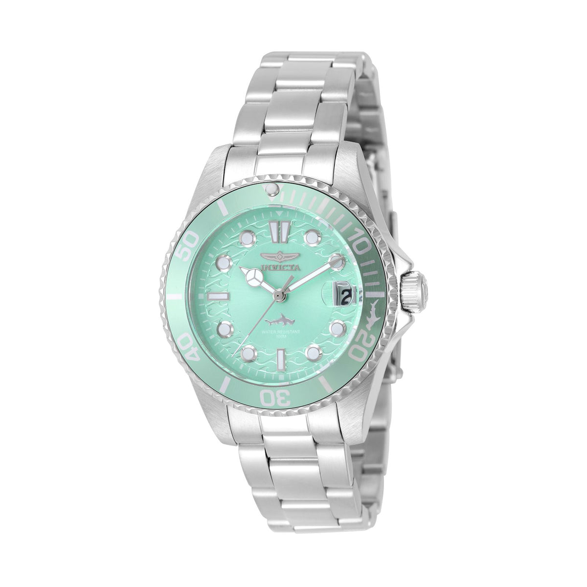Relógio Invicta Pro Diver 50918 · Mostrador Verde claro 34 mm Senhora