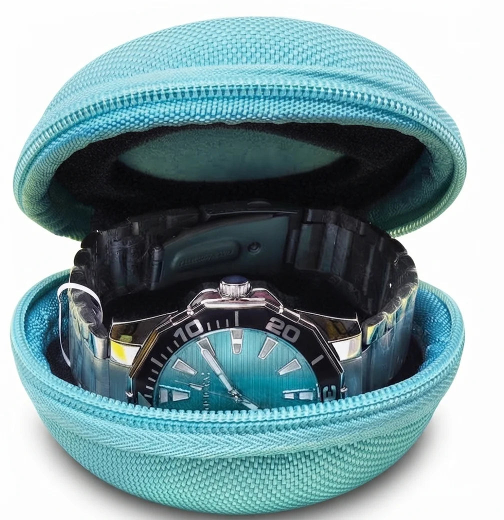 Relógio Invicta Pro Diver 001-GA-M-100 · Conjunto de Presente com Estojo de Viagem e Porta-chaves