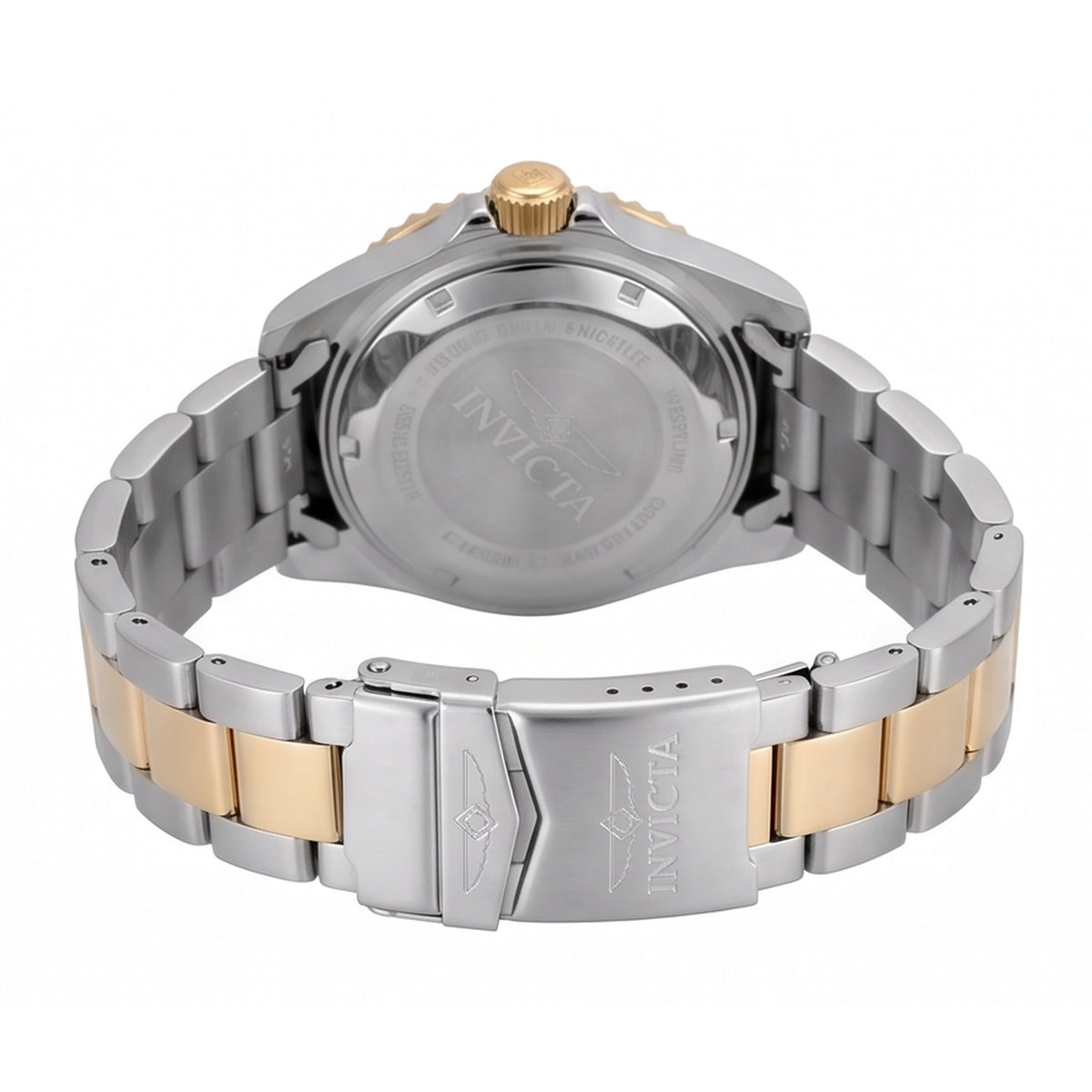 Reloj Invicta Pro Diver 49696 · Esfera Azul Bicolor Acero y Oro 43 mm