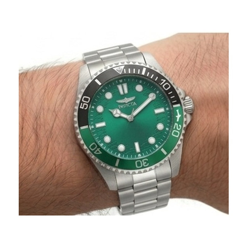 Reloj Invicta Pro Diver 49705 · Diseño "Hulk" Verde 43 mm
