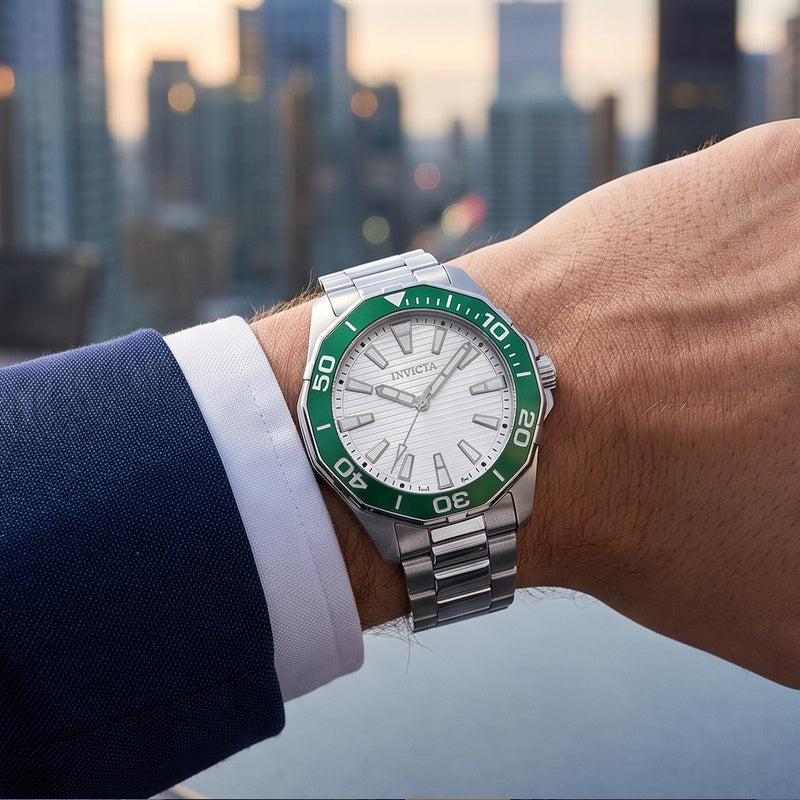 Relógio Invicta Pro Diver 79015 · Mostrador Prateado 46 mm